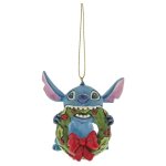 Statuette ornement de sapin de collection stitch no�l