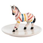 Statuette porte - bijoux z�bre