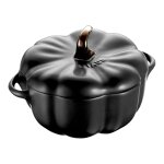 Staub cocotte pumpkin noir 12 cm