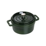 Staub cocotte rond 22 cm basilic