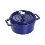 Staub cocotte ronde 20 cm bleu foncé Staub cocotte ronde 20 cm bleu foncé