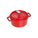 Staub cocotte ronde 20 cm cerise