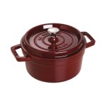 Staub cocotte ronde 22 cm grenadine