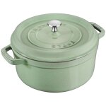 Staub cocotte ronde 24 cm sage
