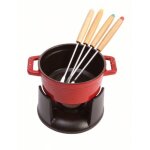Staub fonte 1400406 service a fondue chocolat cerise 10 cm