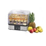 Steba ed 5 - dshydrateur - 350 watt - inox / noir