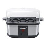Steba ek 3 plus - cuiseur  oeufs / cuit - vapeur - inox / noir