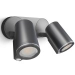 Steinel projecteur d'extrieur a capteur spot duo sensor noir