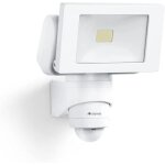 Steinel projecteur led exterieur fl 1400 s blanc, detecteur 220 portee 10 m, spot puissant 14, 7 w, 4000 ...