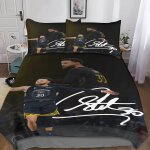 Stephen curry housse de couette d pour lit king avec taies d'oreiller assorties basketball stars pi��ces ...