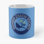 Steve zissou life film aquatique wes anderson - meilleures tasses bill murray fan society membre de l'�quipe ...