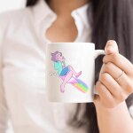 Stevenunive. rserainbowquartz mug tasse a caf� solide tasses en c�ramique pour ecole d'eau porcelaine ...