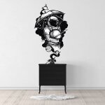 Sticker astronaute m (hauteur 58cm, largeur 35cm)