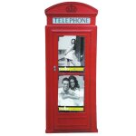 Sticker cadre photos cabine téléphonique londonienne Sticker cadre photos cabine téléphonique londonienne