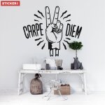 Sticker carpe diem s (largeur 38cm, hauteur 33cm)