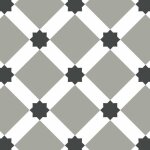 Sticker carr�s adh�sifs carreaux etoil�s - draeger paris