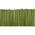 Sticker d�coratif pour t�te de lit, sticker pour t�te de lit, photo de tiges de bambou accol? l'une ? ...