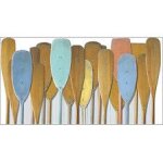 Sticker d�coratif pour t�te de lit, trompe l'oeil t�te de lit vintage, photo de rames en bois multicolores, ...