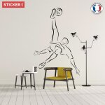 Sticker footballeur figure m (hauteur 58cm, largeur 40cm)