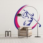 Sticker golfeur xl (hauteur 98cm, largeur 96cm)