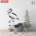 Sticker grue japonaise s (38cm x 27cm)