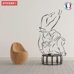 Sticker judo m (hauteur 58cm, largeur 35cm)
