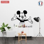 Sticker mickey mouse xl (largeur 98cm, hauteur 62, 5cm)