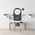 Sticker monstre fant�mette xl (hauteur 98cm, largeur 90cm)