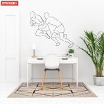 Sticker plaquage rugby xl (largeur 98cm, hauteur 80cm)