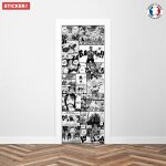 Sticker porte manga one piece - 204 x 73 cm