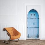 Sticker porte orientale - 204 x 63 cm