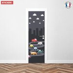 Sticker porte sur la route - 204 x 63 cm