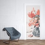 Sticker porte vase de fleurs - 204 x 73 cm