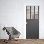 Sticker porte verriere 3 vitres - 204 x 93 cm