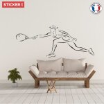 Sticker tennis tir s (largeur 60cm, hauteur 25cm)