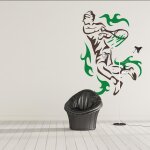 Sticker tennisman m (hauteur 58cm, largeur 42cm)