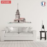 Sticker tour de l'andre xl (largeur 98cm, hauteur 82cm)