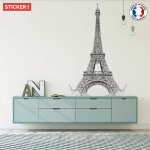 Sticker tour eiffel xl (hauteur 98cm, largeur 61cm)