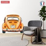 Sticker vintage voiture m (largeur 58cm, hauteur 51cm)