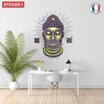 Sticker zen bouddha manga m (58cm x 60cm)