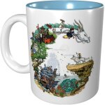 Studio ghibli anime art color mug porcelain cup mug 330ml ceramics home use office environmental protection ... Studio ghibli anime art color mug porcelain cup mug 330ml ceramics home use office environmental protection ...