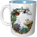 Studio ghibli anime art couleur tasse porcelaine tasse tasse 330ml cramique usage domestique bureau ...