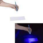 Stylo bille fantaisie led uv encre invisible 15cm