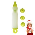 Stylo a douille en silicone, outil de dcoration de gteau, moule a gteau, tasse a crme, douilles de ...