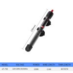Subsn - chauffe - eau rglable pour aquarium, prcieux, temprature constante, prise ue / us, 25 / 50 ...