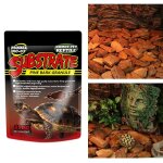 Substrat de puces d'corce de reptiles, 8. 8oz, petites et grandes particules de pin, literie pour lzard, ...