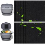 Subzonal - lot de 16 filtres a bacs a compost, charbon actif filtre pour poubelles a compost, filtres ...