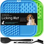 Subzonal - lot de 2 tapis a lcher pour chiens et chats - jouet apaisant pour soulager l'anxit - pour ...