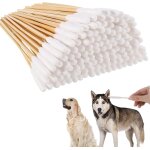 Subzonal - 200 pices coton tige chien, cotons - tiges pour nettoyage des oreilles de chien, cotons tiges ...