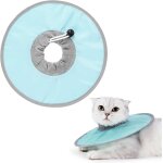 Subzonal - ajustable collier de rcupration chat, collier elisabthain etanche pour chatons et chiots ...